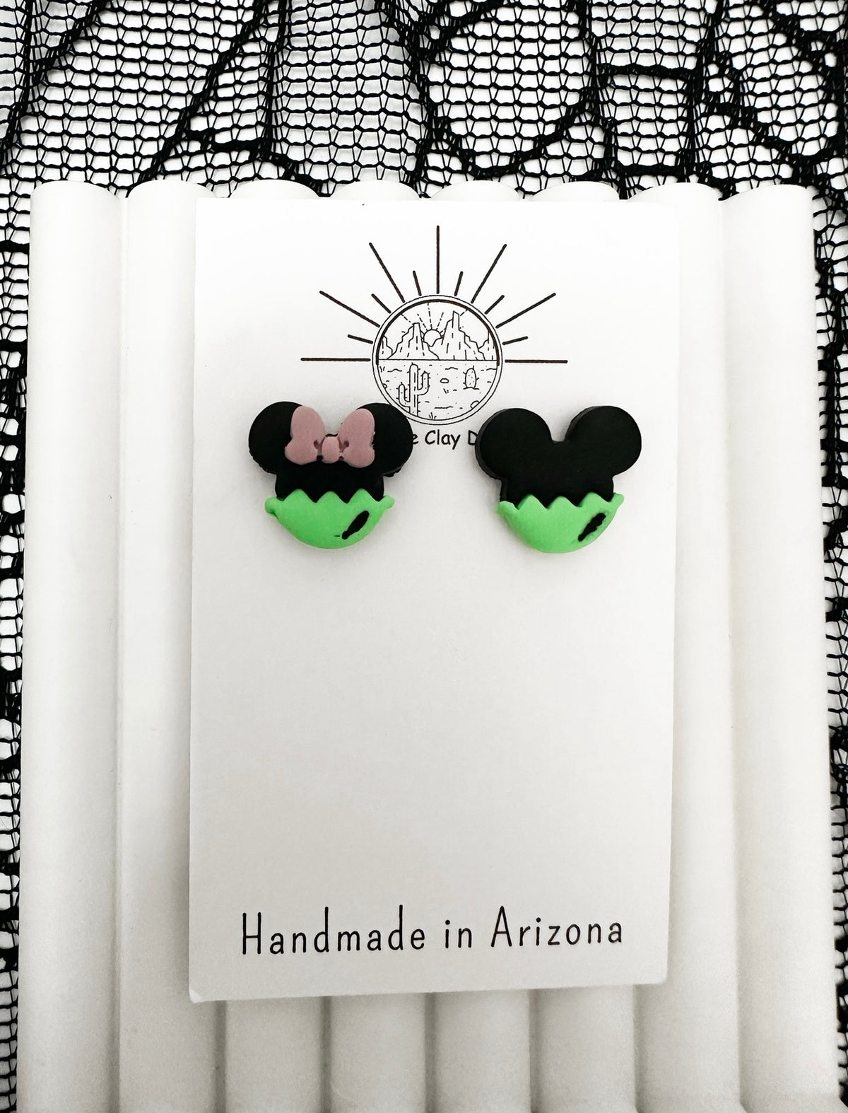 Mr & Mrs Mouse Frank Studs