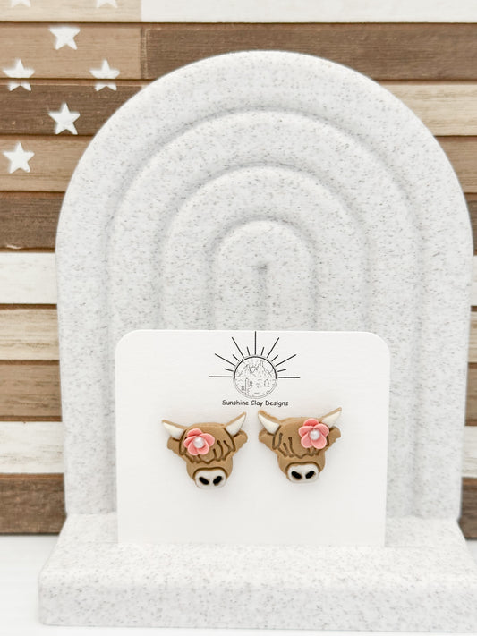 Highland Cow Studs