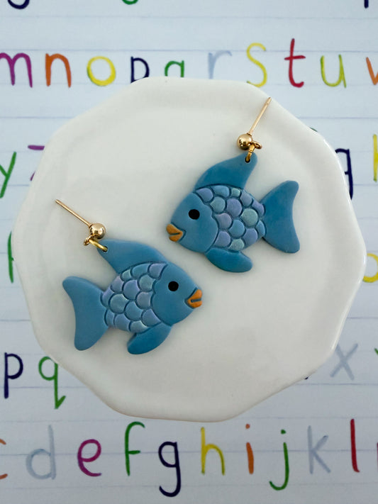 Rainbow Fish Dangles