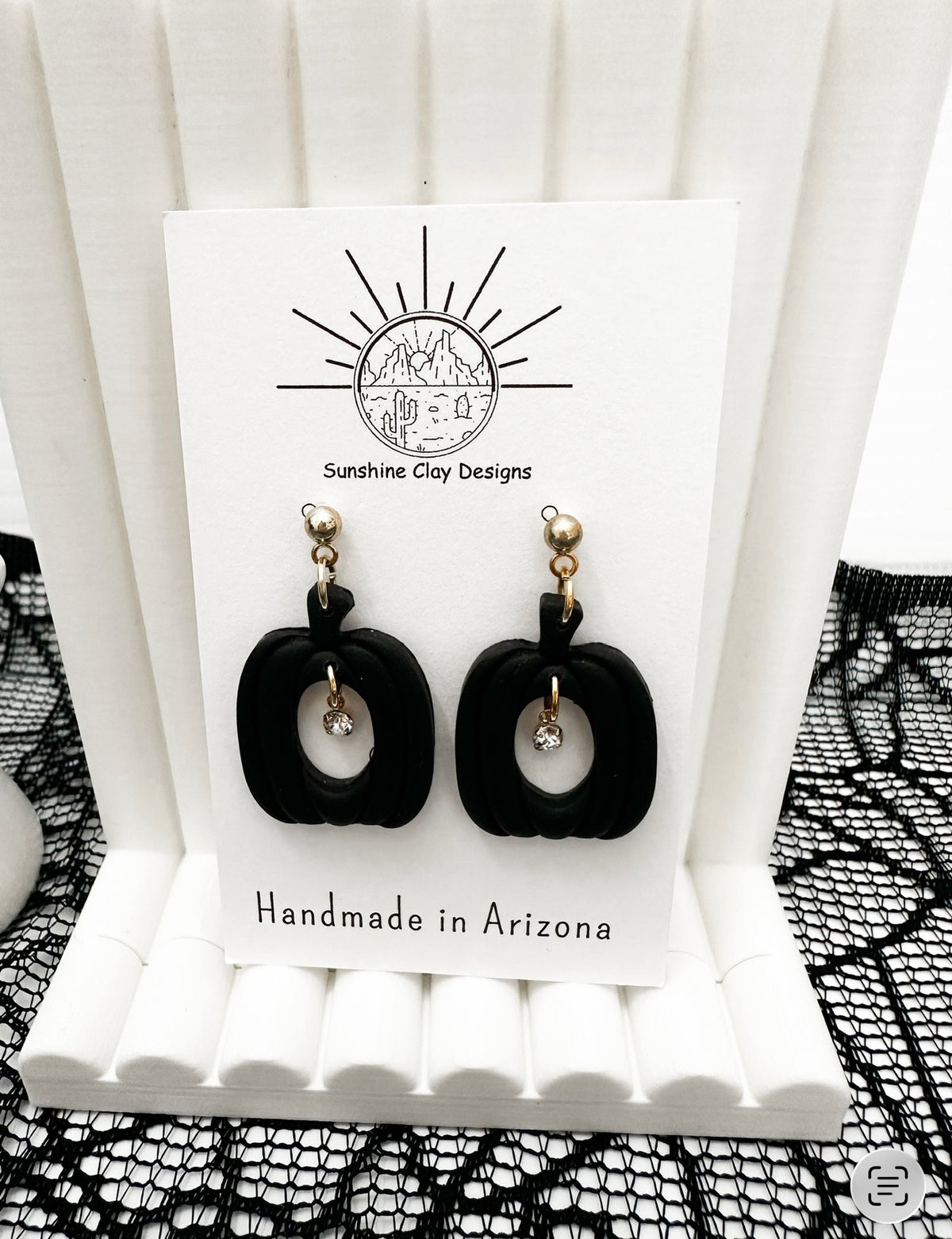 Blank Pumpkin Dangles