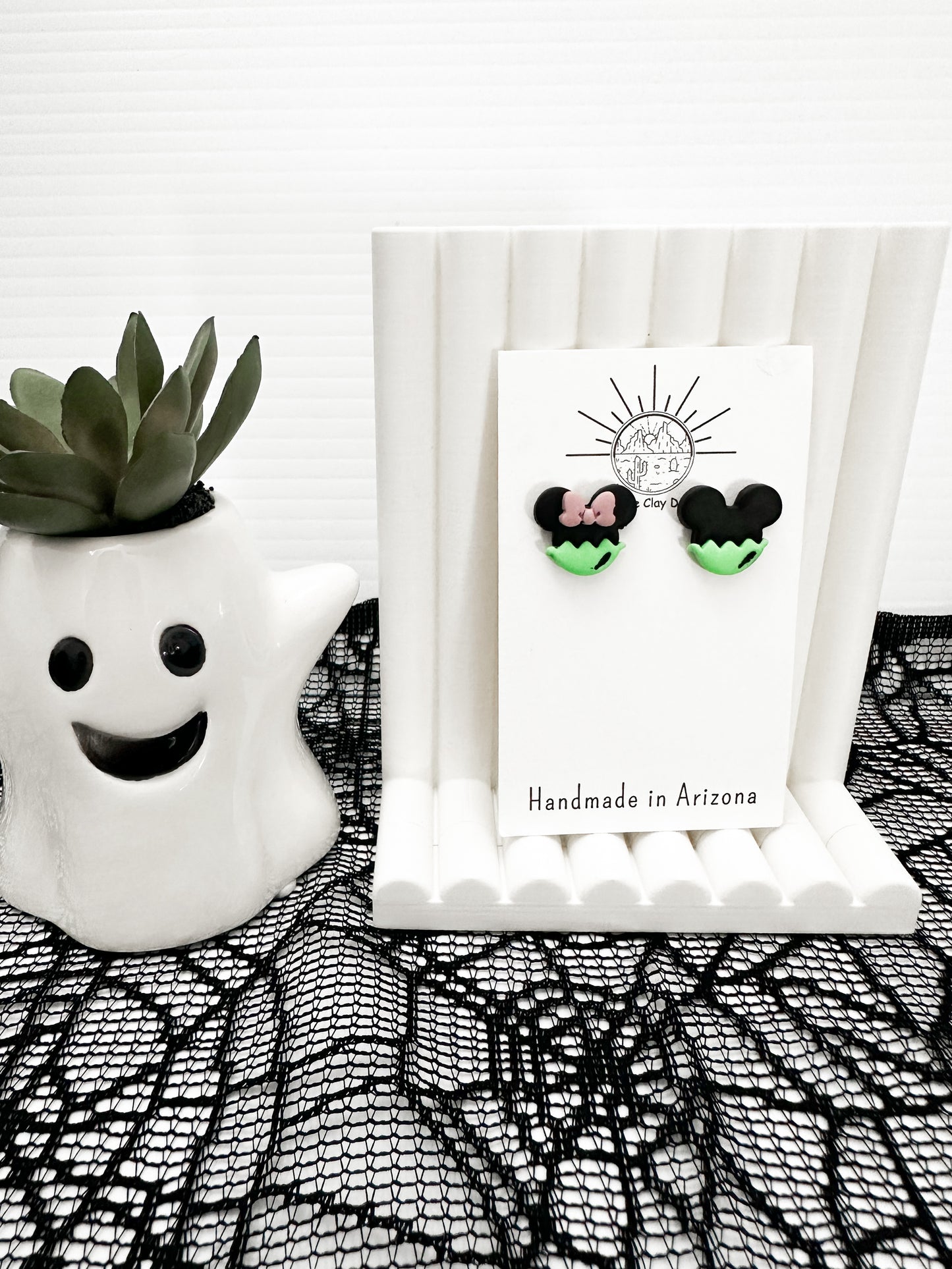 Mouse Frankenstein Studs