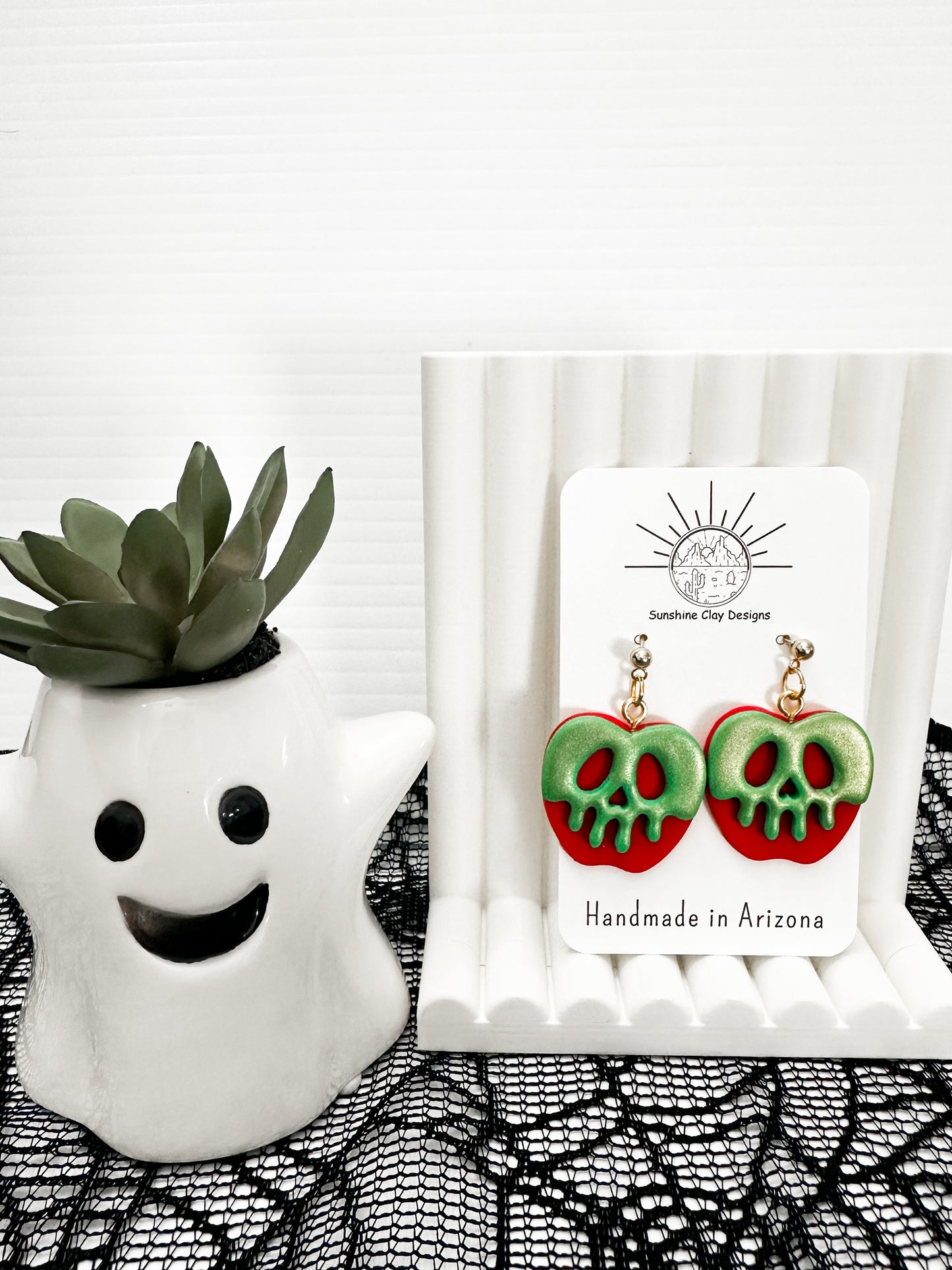 Poison Apple Dangles
