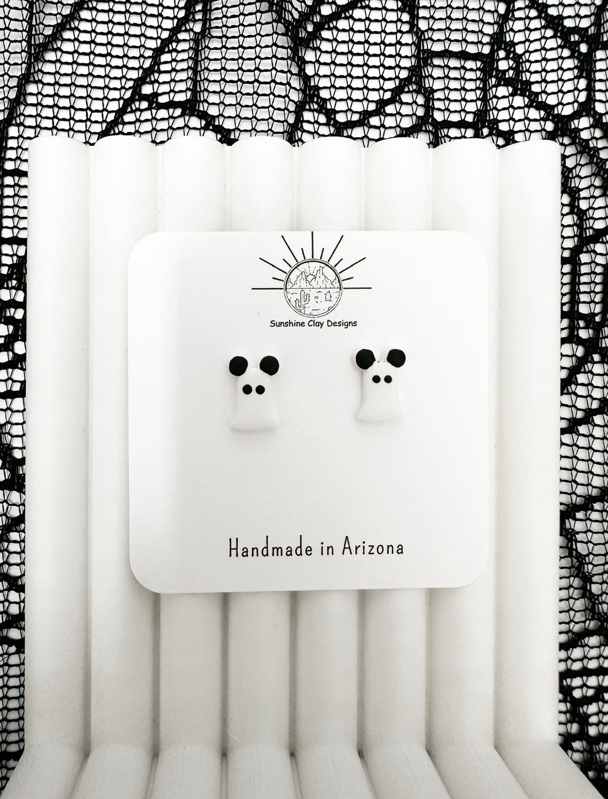 Mouse Ghost Studs